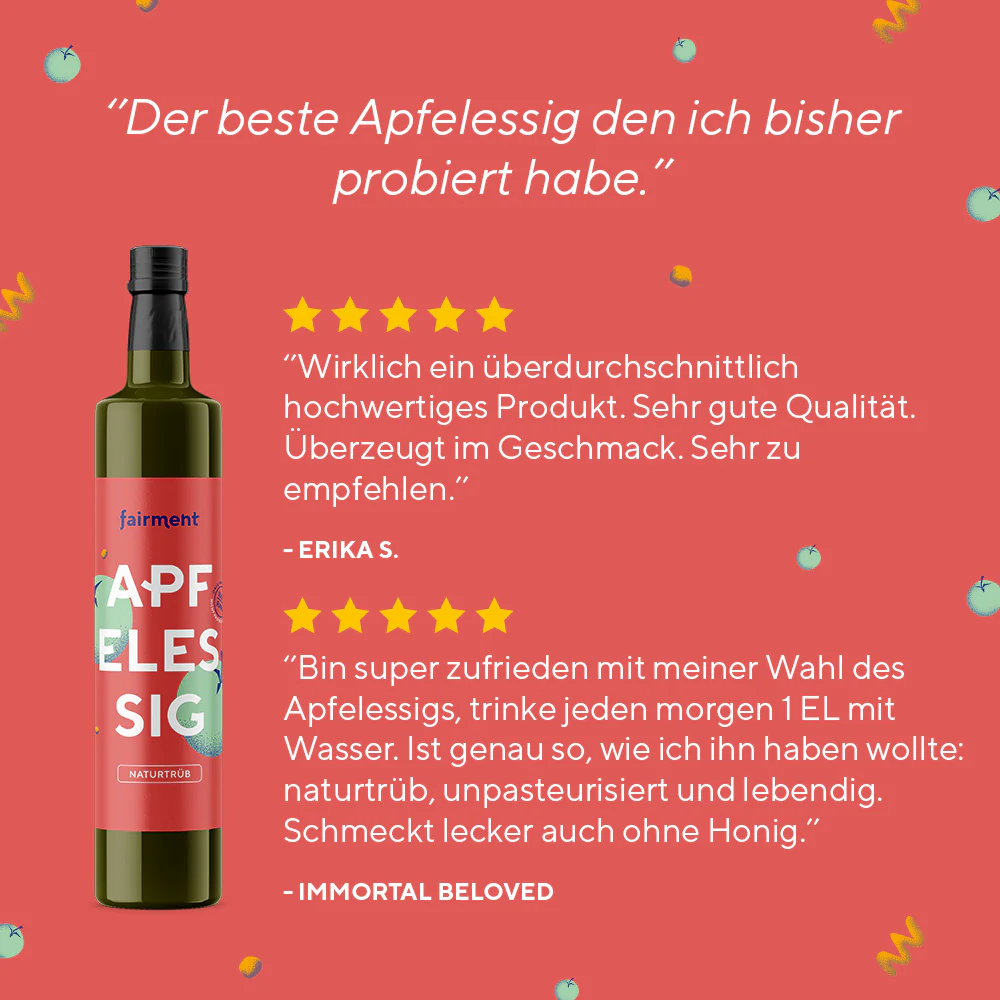 Bio Apfelessig - naturtrüb & ungefiltert (500 ml) - Image 6