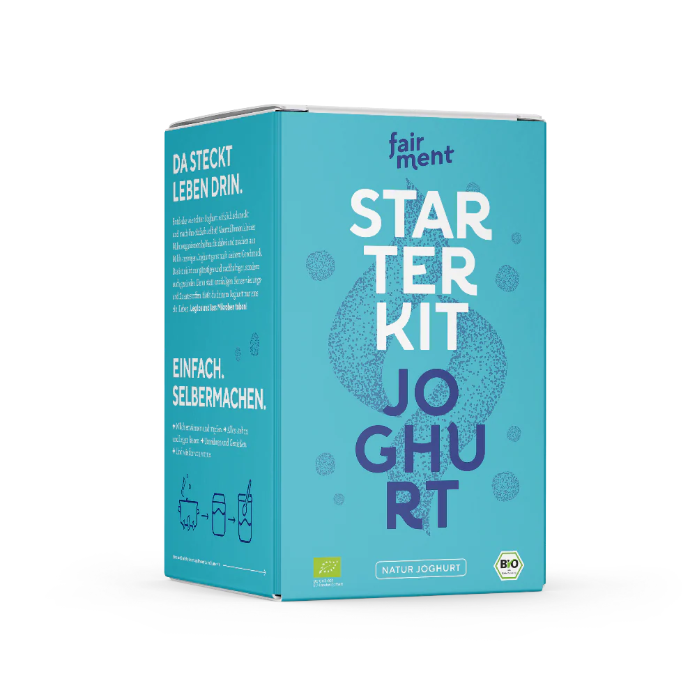 Joghurt Starter Kit mit Joghurtbereiter - Bio Joghurt selber machen