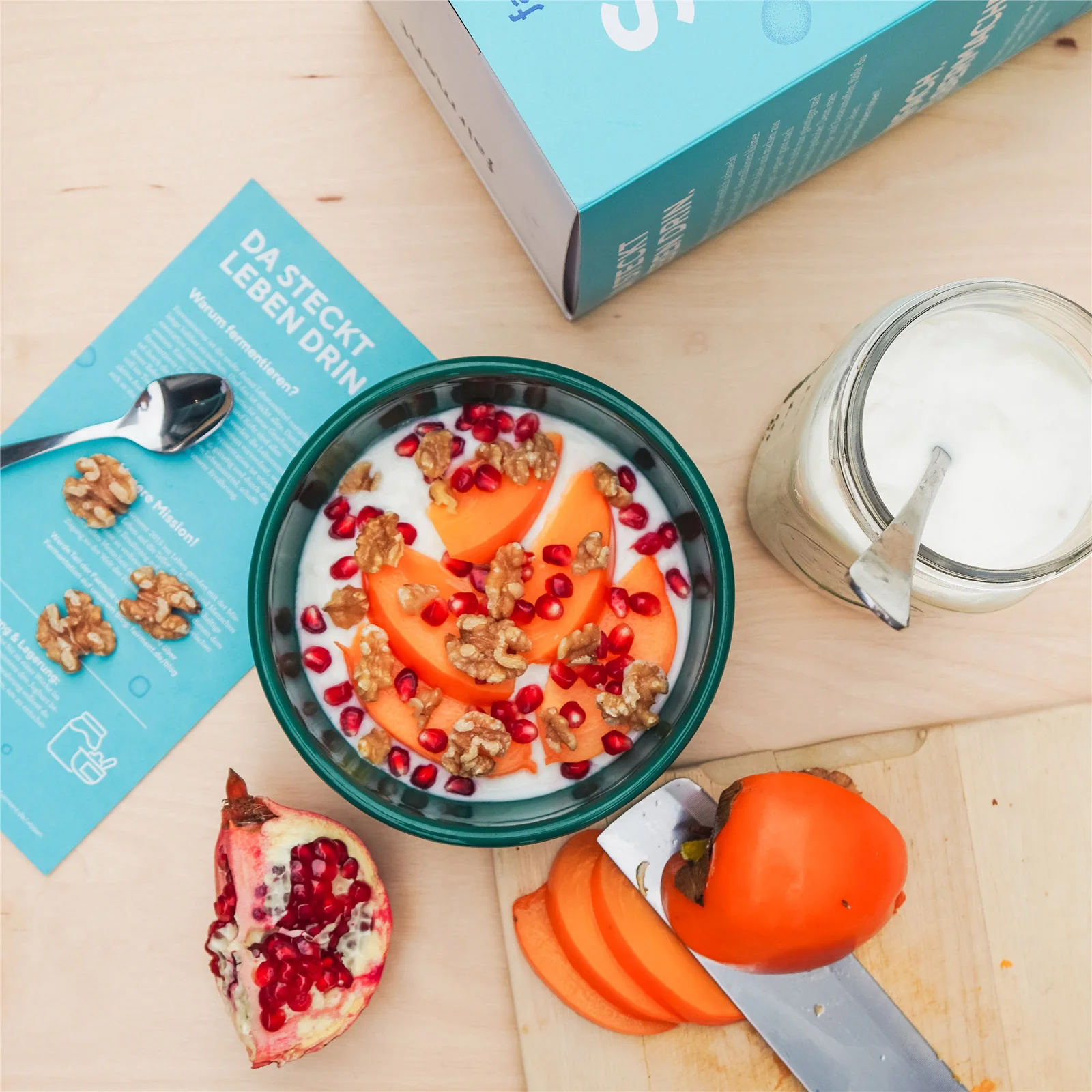 Joghurt Starter Kit mit Joghurtbereiter - Bio Joghurt selber machen - Image 4