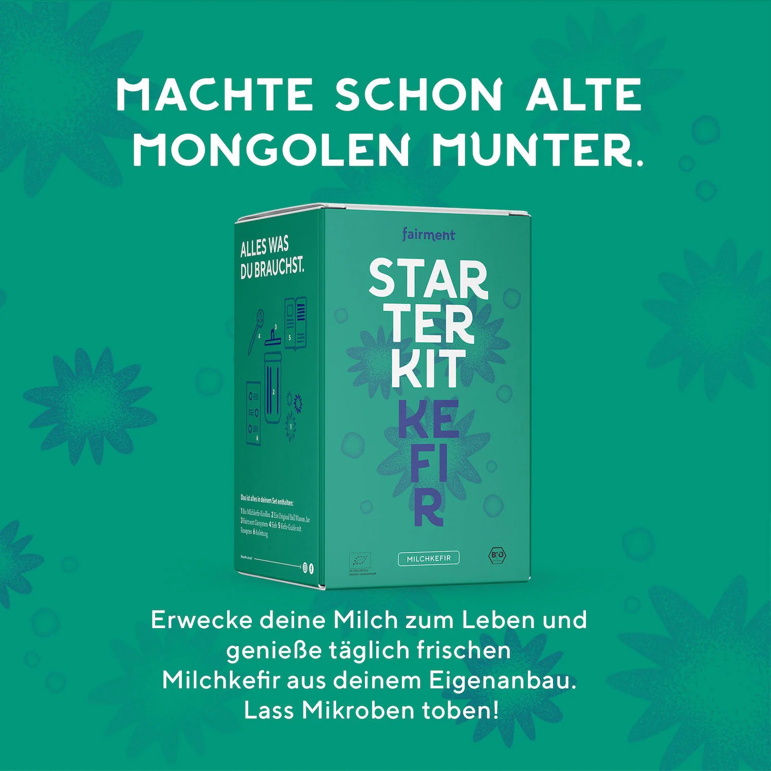 Milchkefir Starter Kit - Bio Milchkefir selbermachen - Image 7