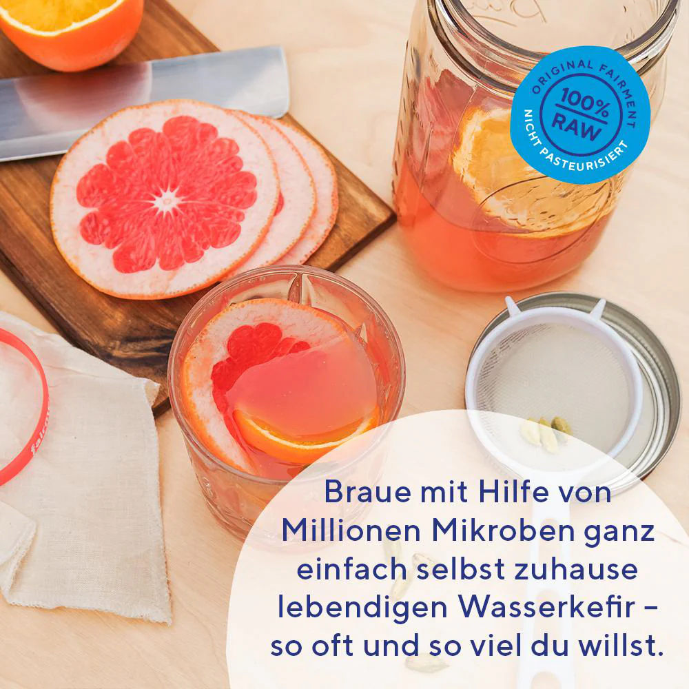 Wasserkefir Starter Kit - Bio Wasserkefir selber machen - Image 5
