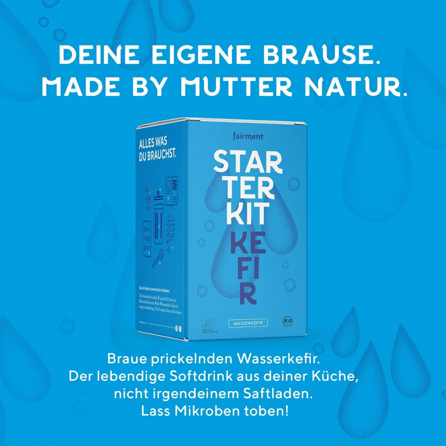 Wasserkefir Starter Kit - Bio Wasserkefir selber machen - Image 8