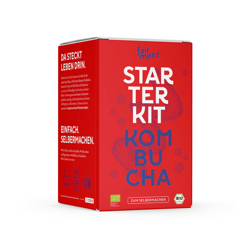 Kombucha Starter Kit - Bio Kombucha selber machen