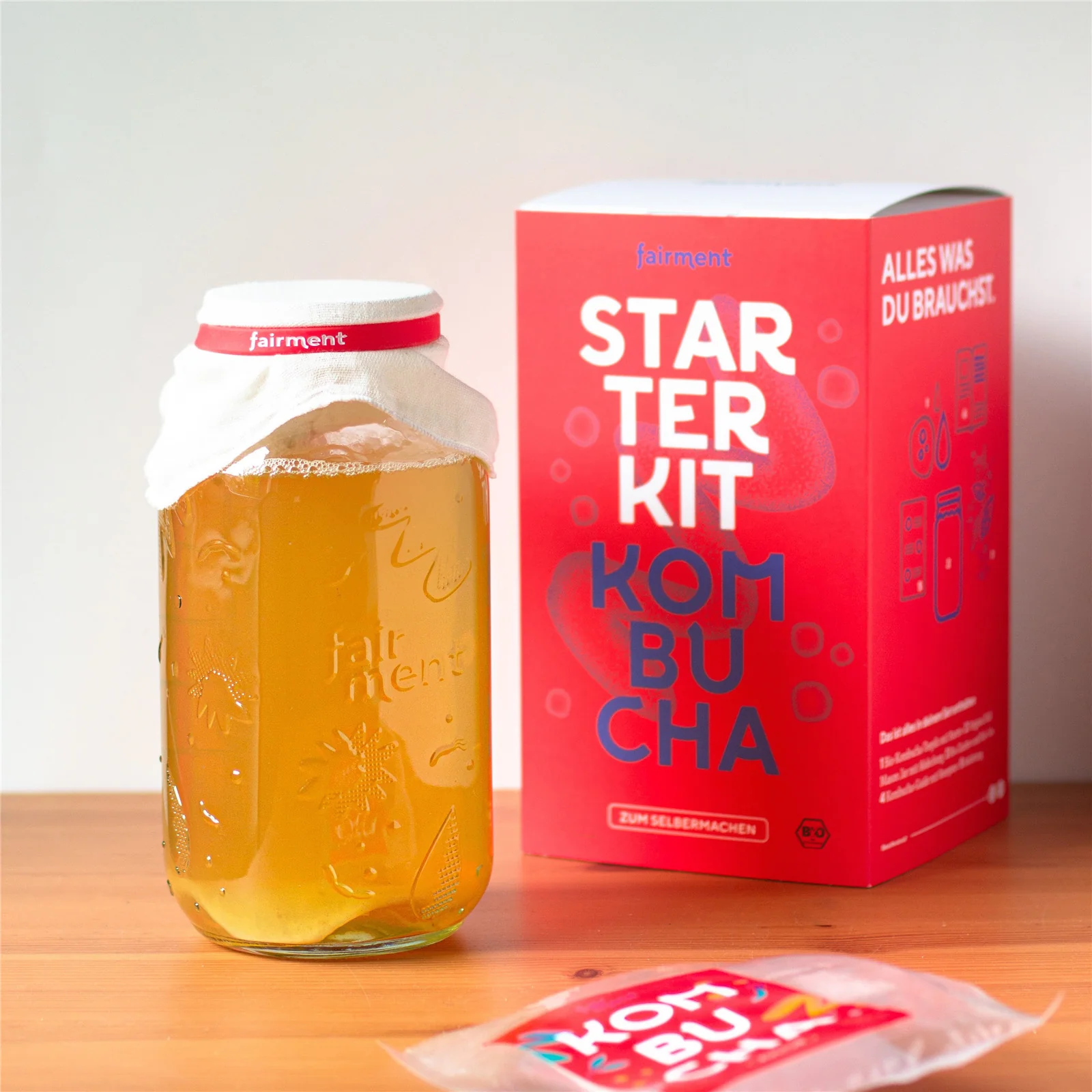 Kombucha Starter Kit - Bio Kombucha selber machen - Image 3